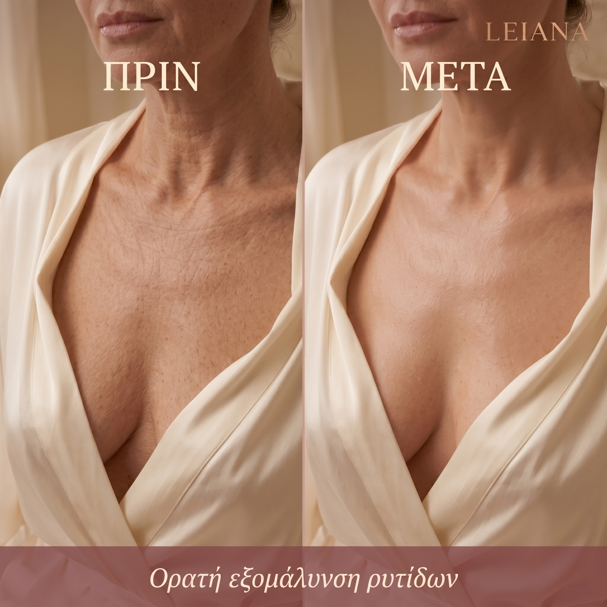 LEIANA Décolletage Patch